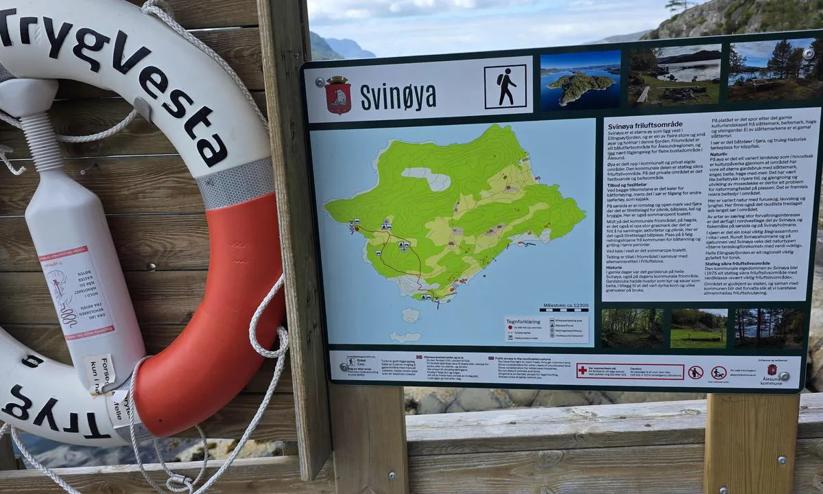 Svinøya friluftsområde - vest