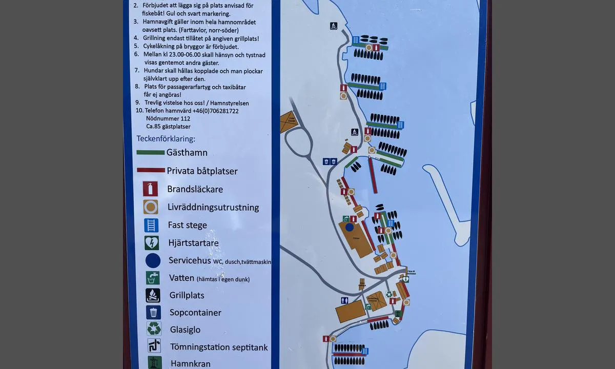 Syd-Koster Ekenäs: Ekenäs havn