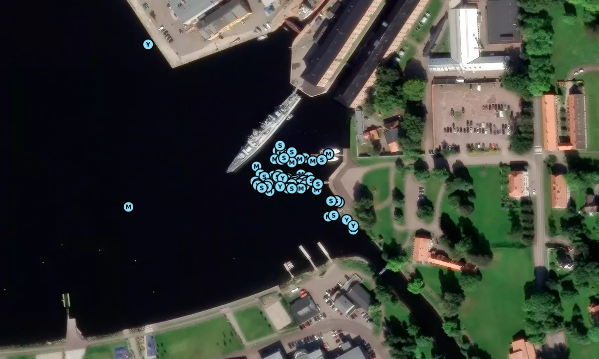 Satelite image of Sykehusbrygga