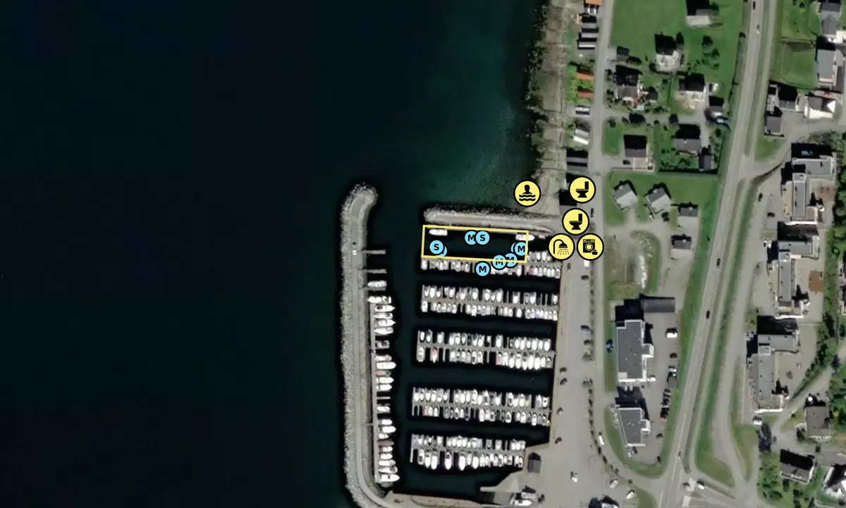 Satelite image of Sykkylven