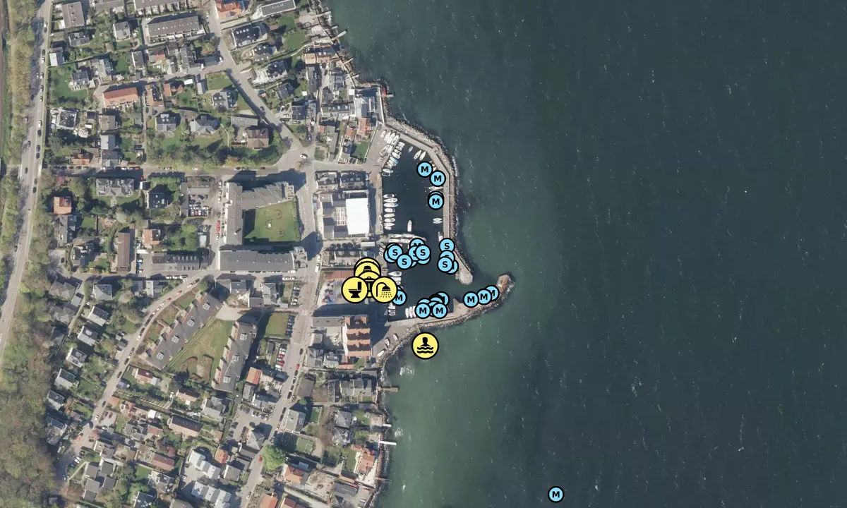 Satelite image of Taarbæk Havn