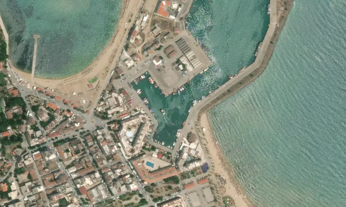 Satelite image of Tabarka