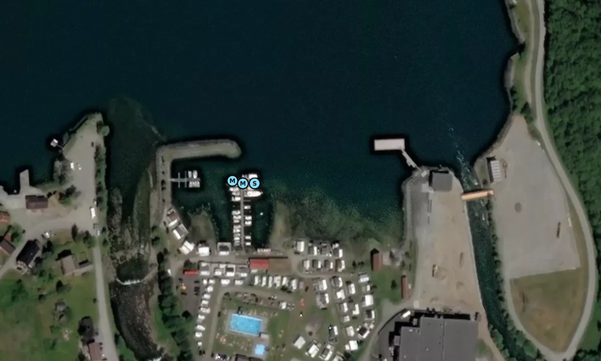 Satelite image of Tafjord Båthavn og Camping