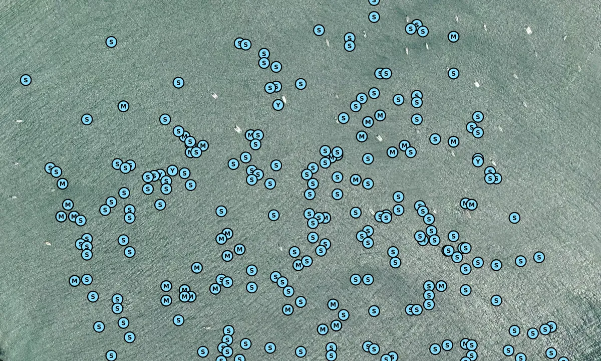 Satelite image of Taiohae Bay
