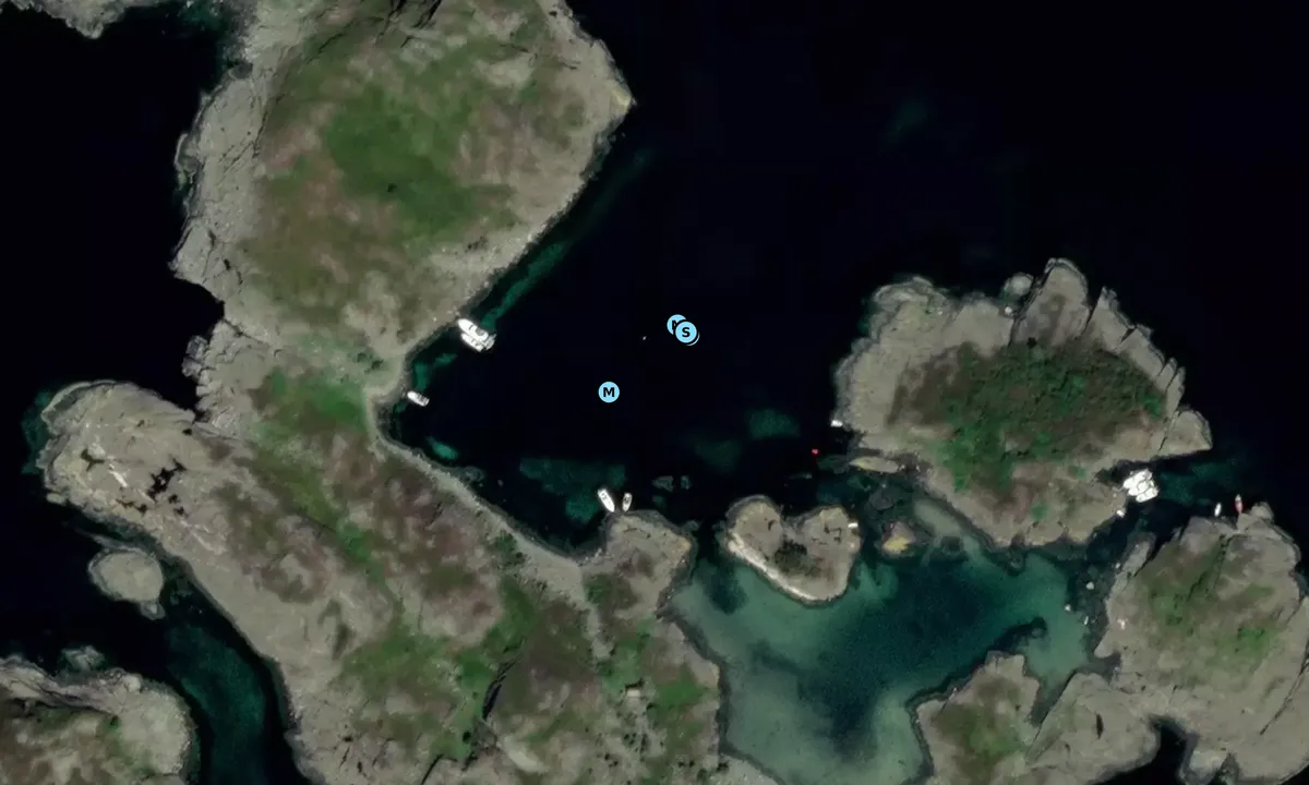 Satelite image of Talgjeholmen - Stjernerøyene