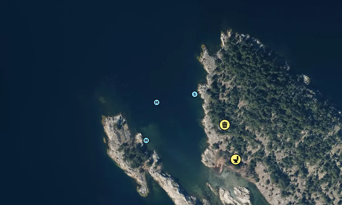 Satelite image of Tallholmen