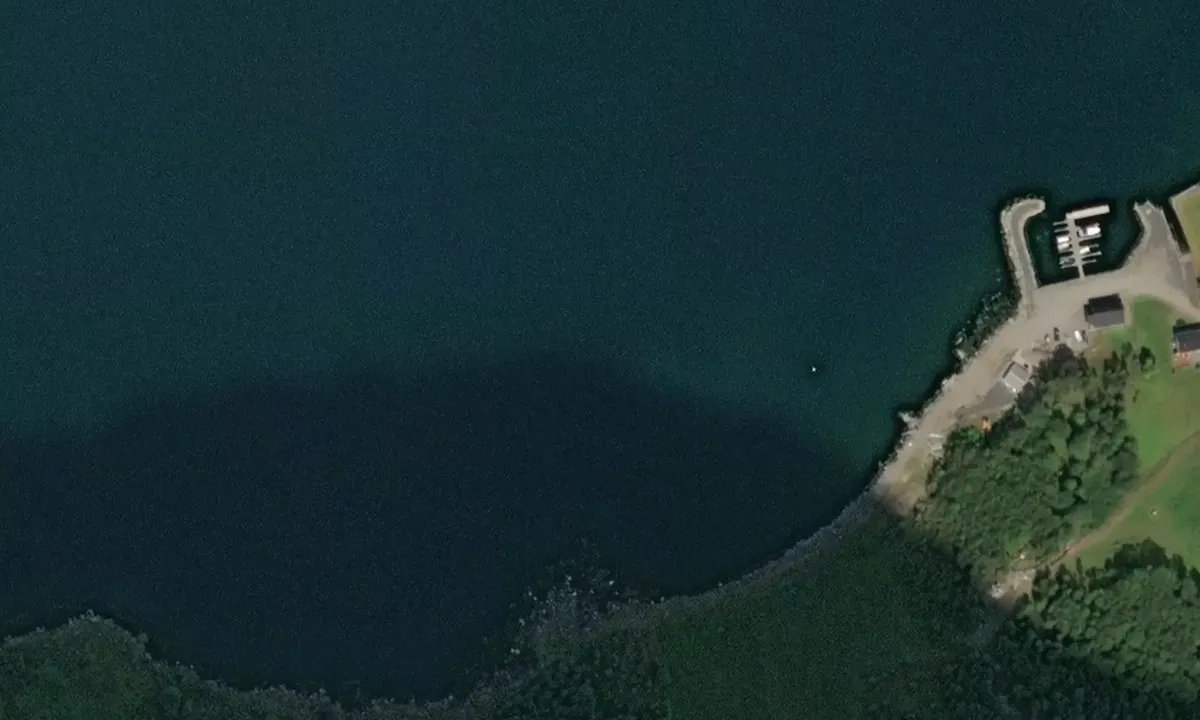 Satelite image of Tangen