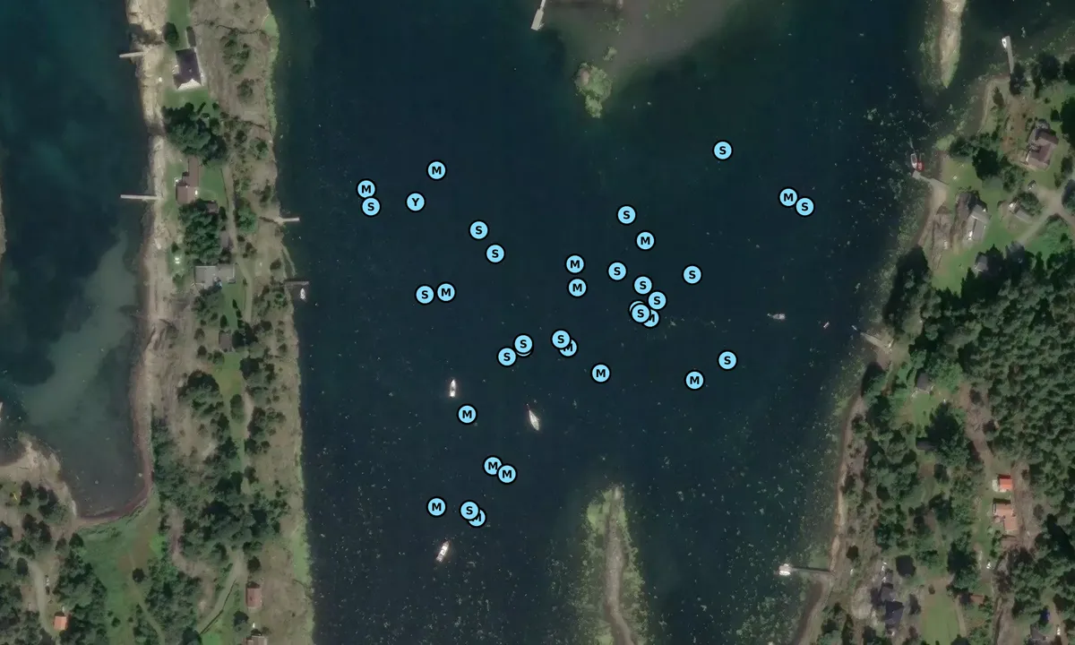 Satelite image of Tangen - Larkollen