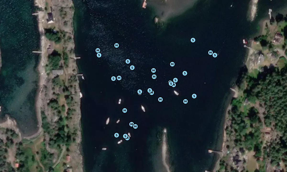 Satelite image of Tangen - Larkollen