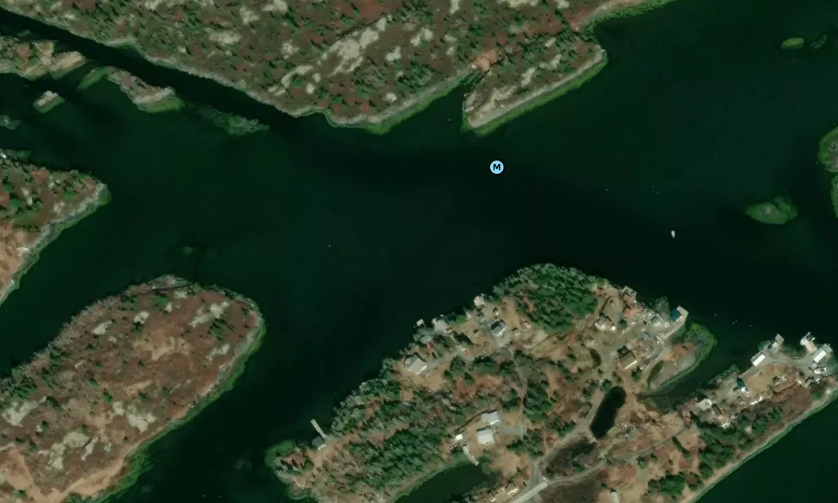 Satelite image of Tanners Pass