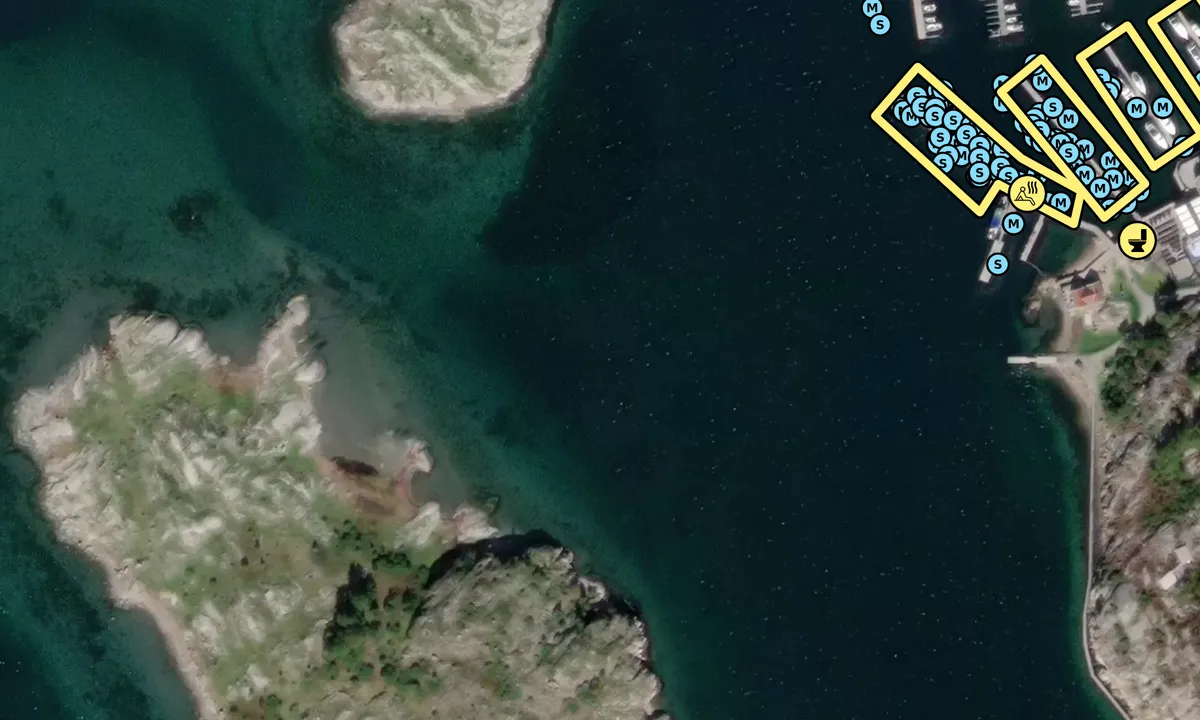 Satelite image of Tanumstrand svai plass 