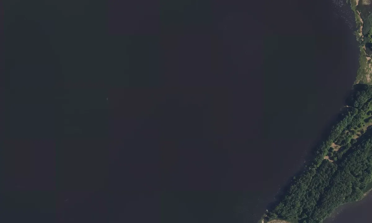 Satelite image of Taunton River Anchorage