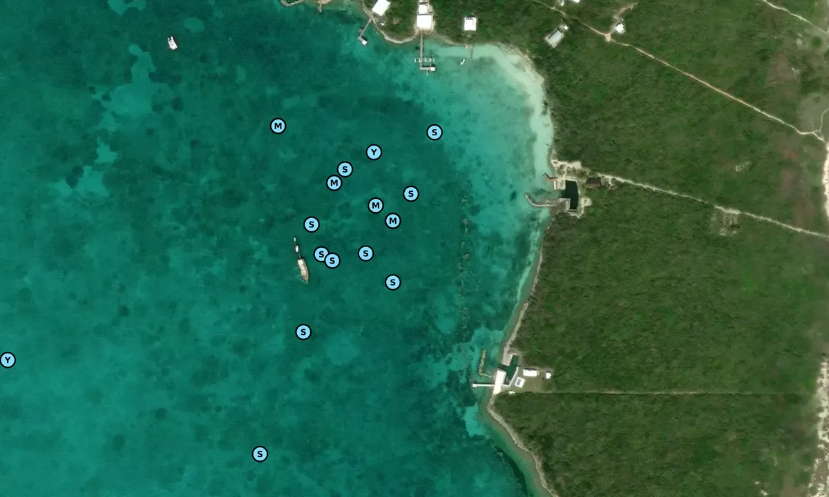 Satelite image of Tavern Cay (South)