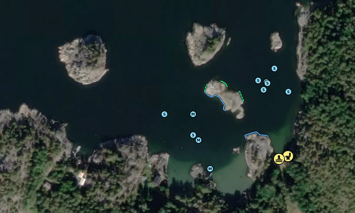 Satelite image of Tesebukta