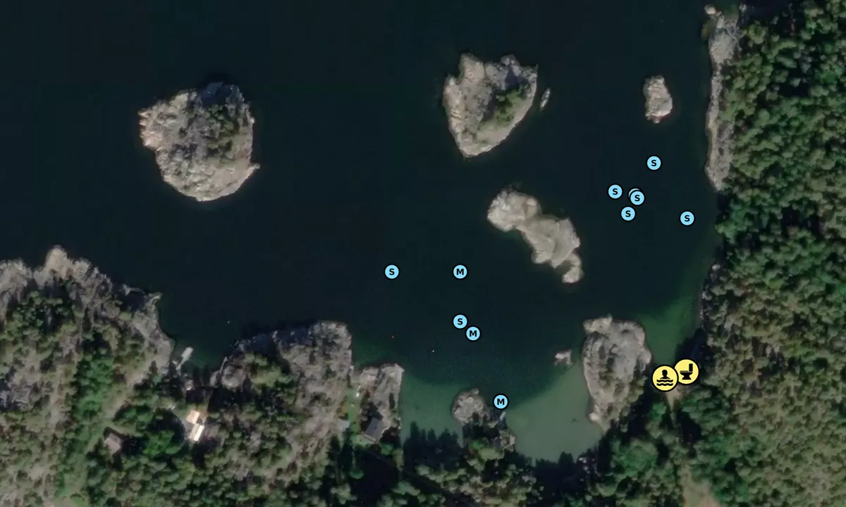 Satelite image of Tesebukta