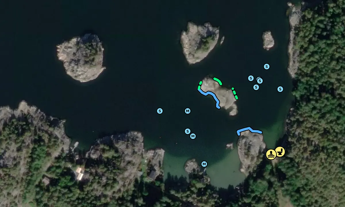 Satelite image of Tesebukta