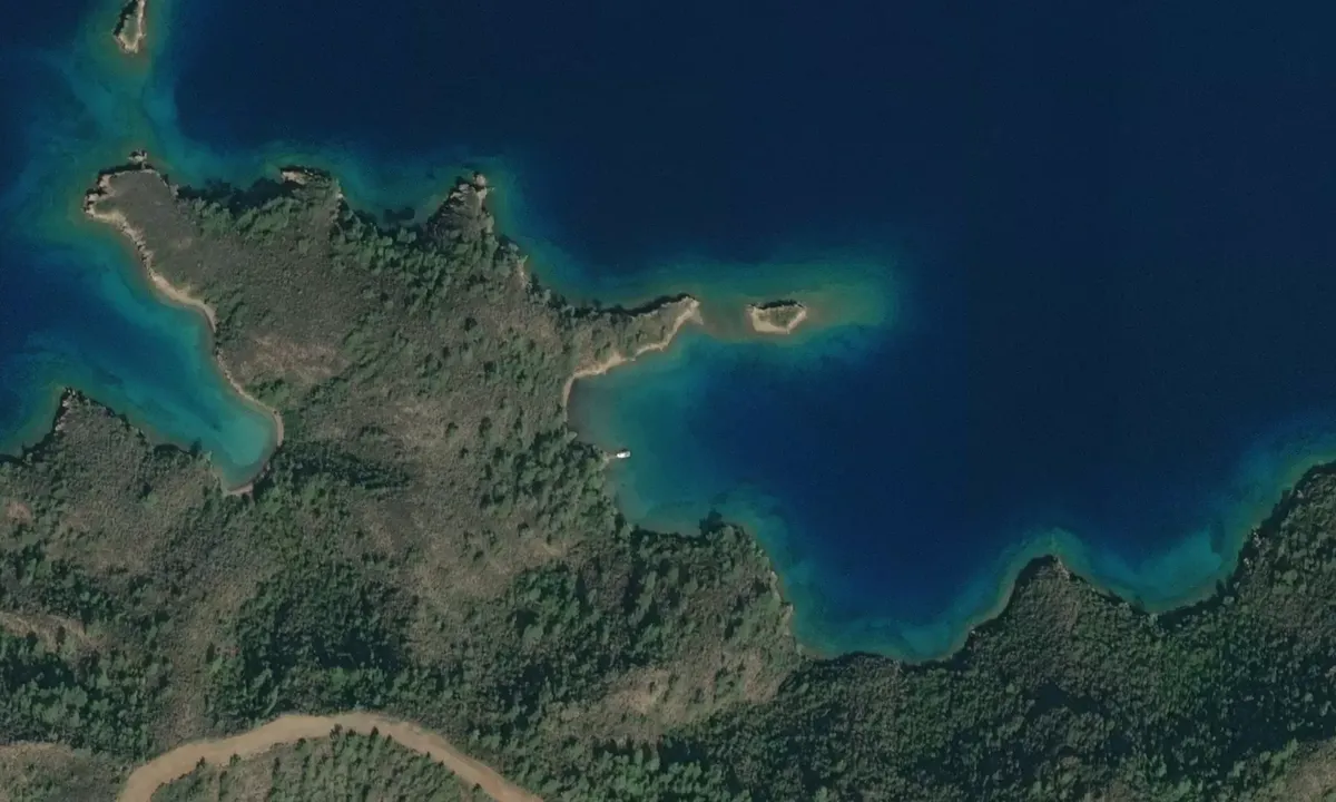 Satelite image of Tezla Koyu