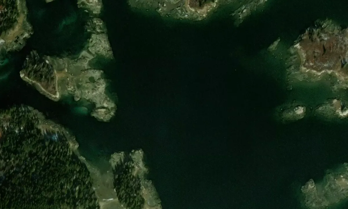 Satelite image of The Basin - Vinalhaven