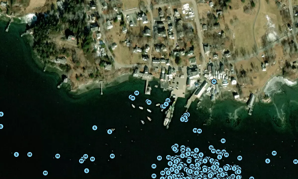 Satelite image of The Casino (North Haven Yacht Club)