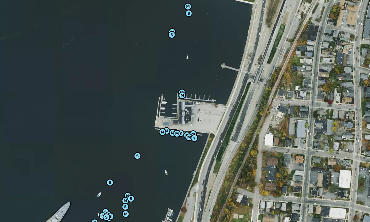Satelite image of The Cove Restaurant