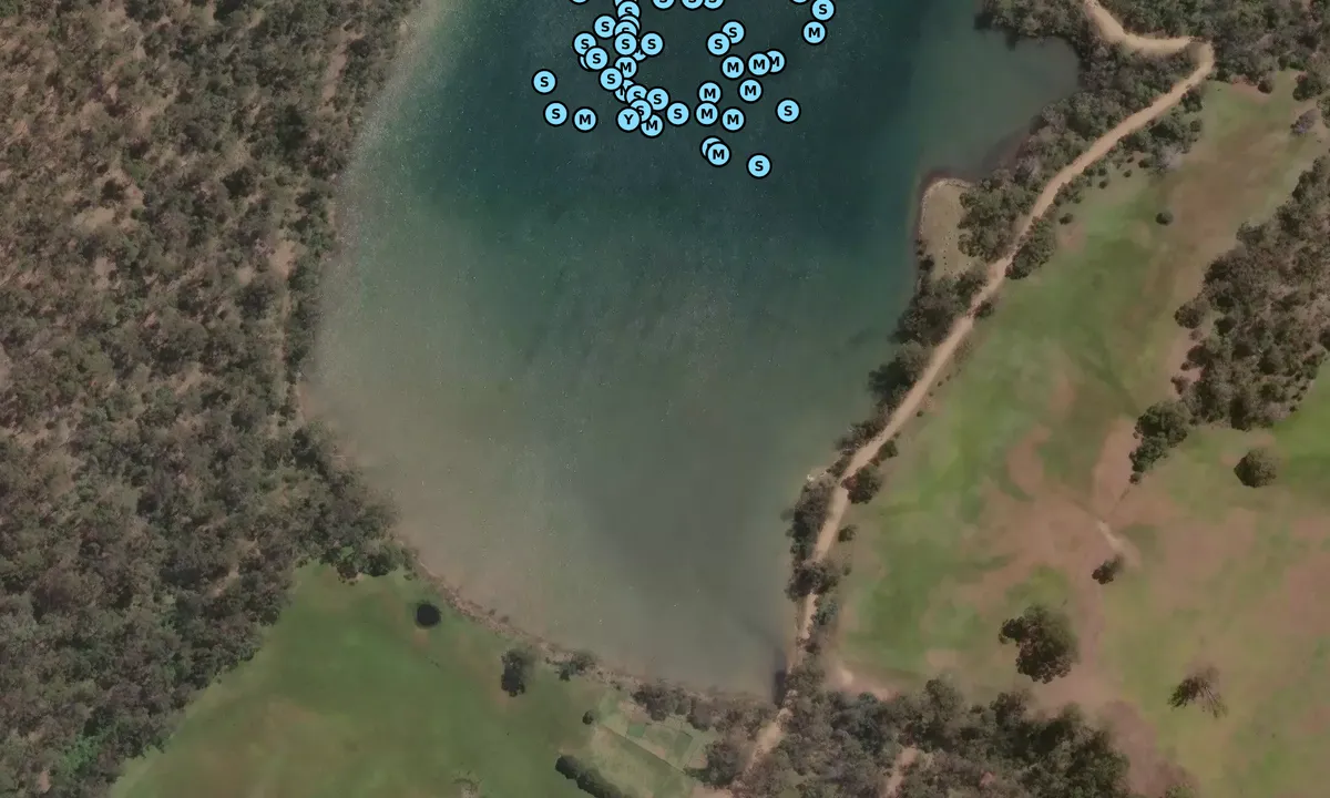 Satelite image of The Duckpond