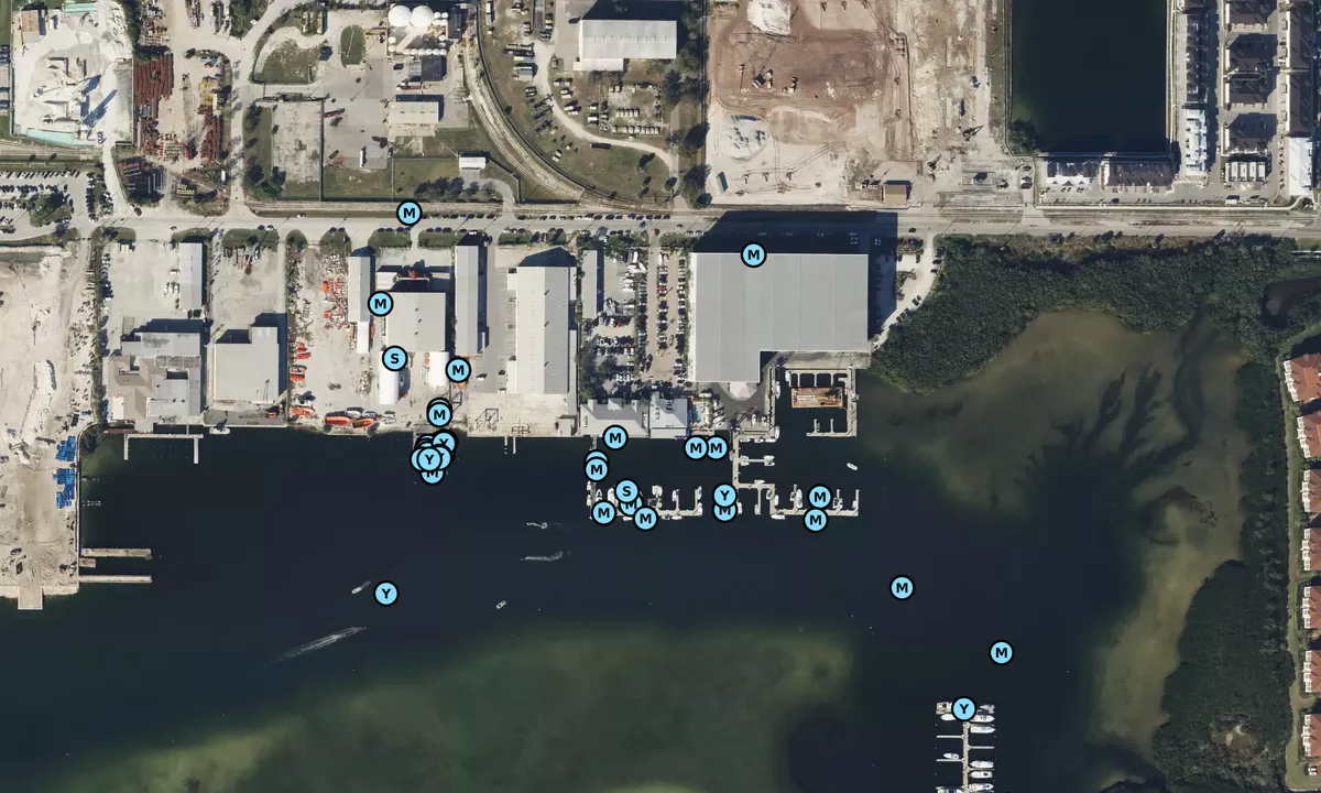 Satelite image of The Hula Bay Club