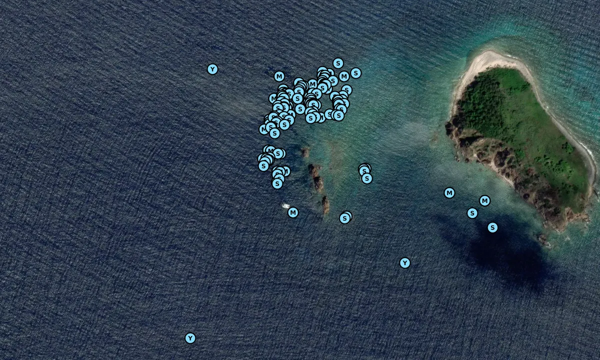 Satelite image of The Indians