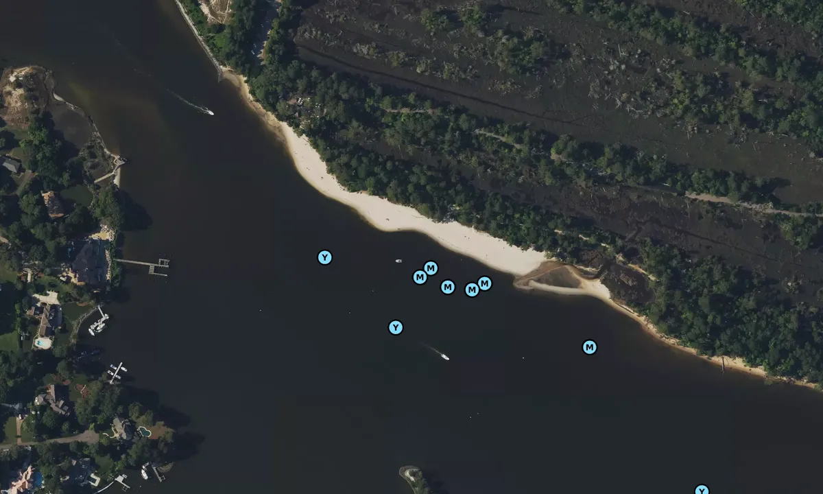 Satelite image of The Narrows