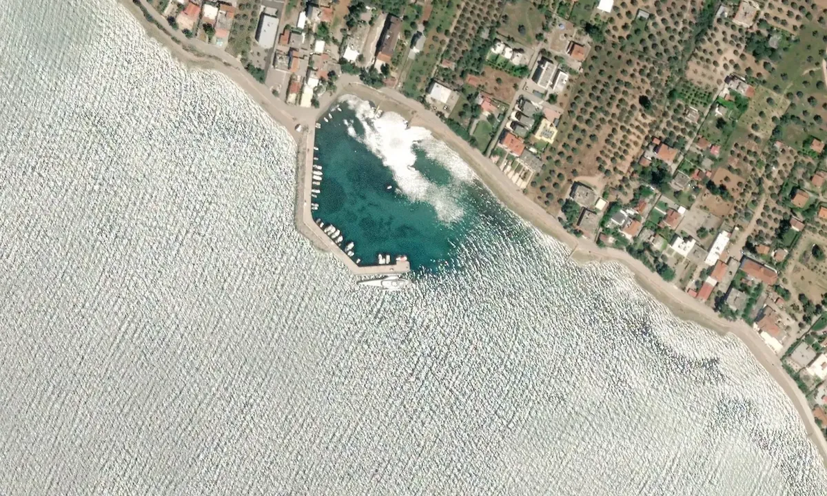 Satelite image of Theologos