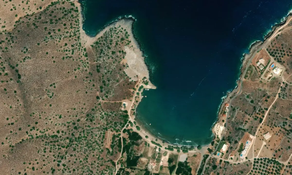 Flyfoto av Tholos