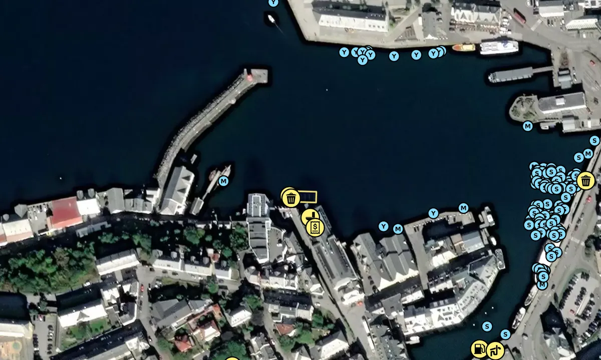 Satelite image of Thon Hotell Ålesund