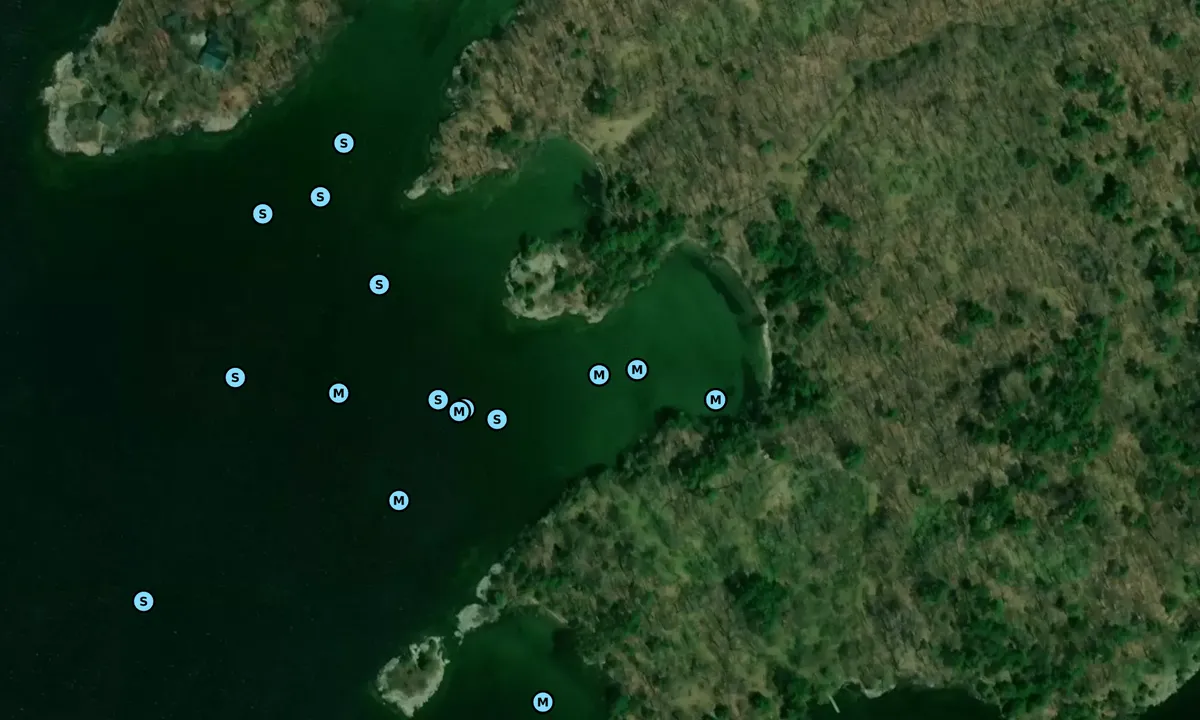 Satelite image of Thwartaway Beach