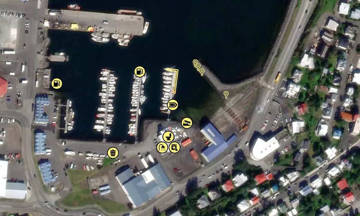 Satelite image of Thytur sailingclub