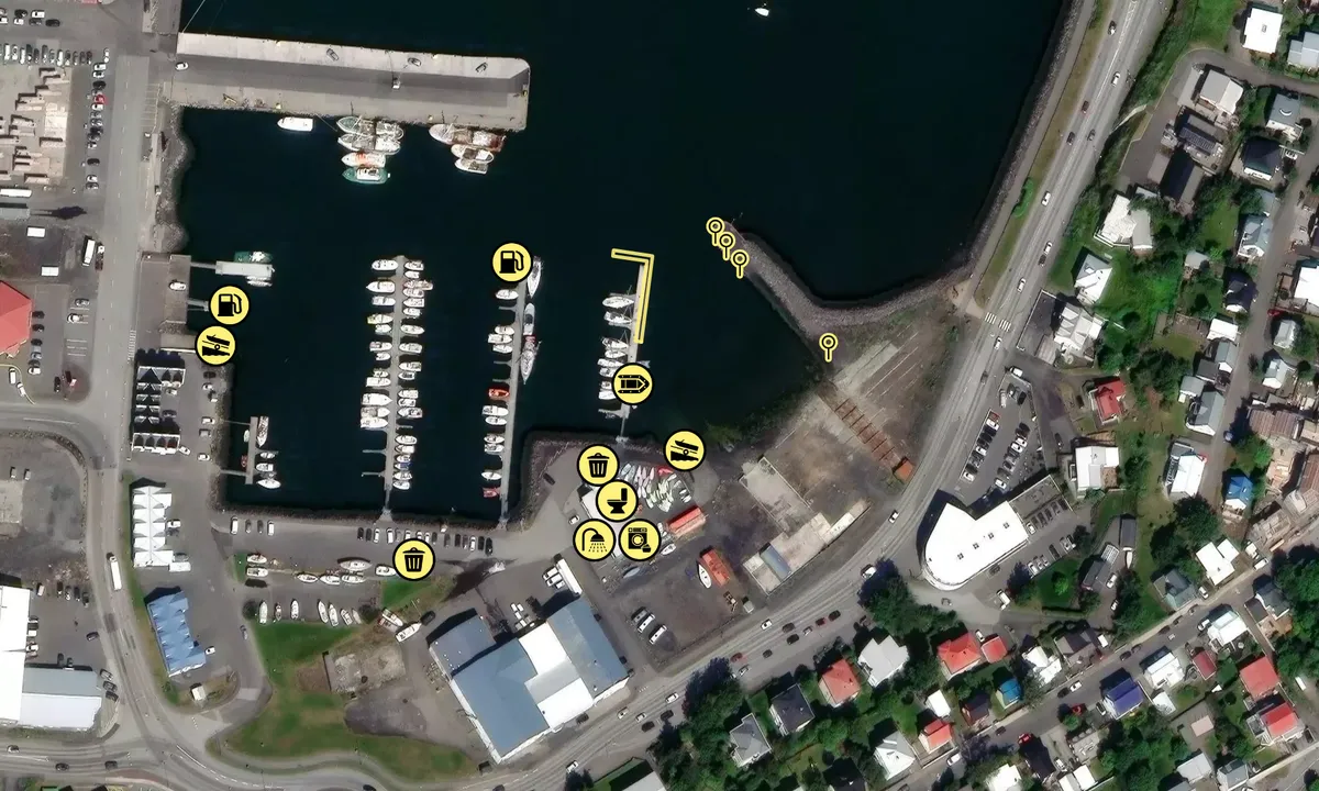 Satelite image of Thytur sailingclub