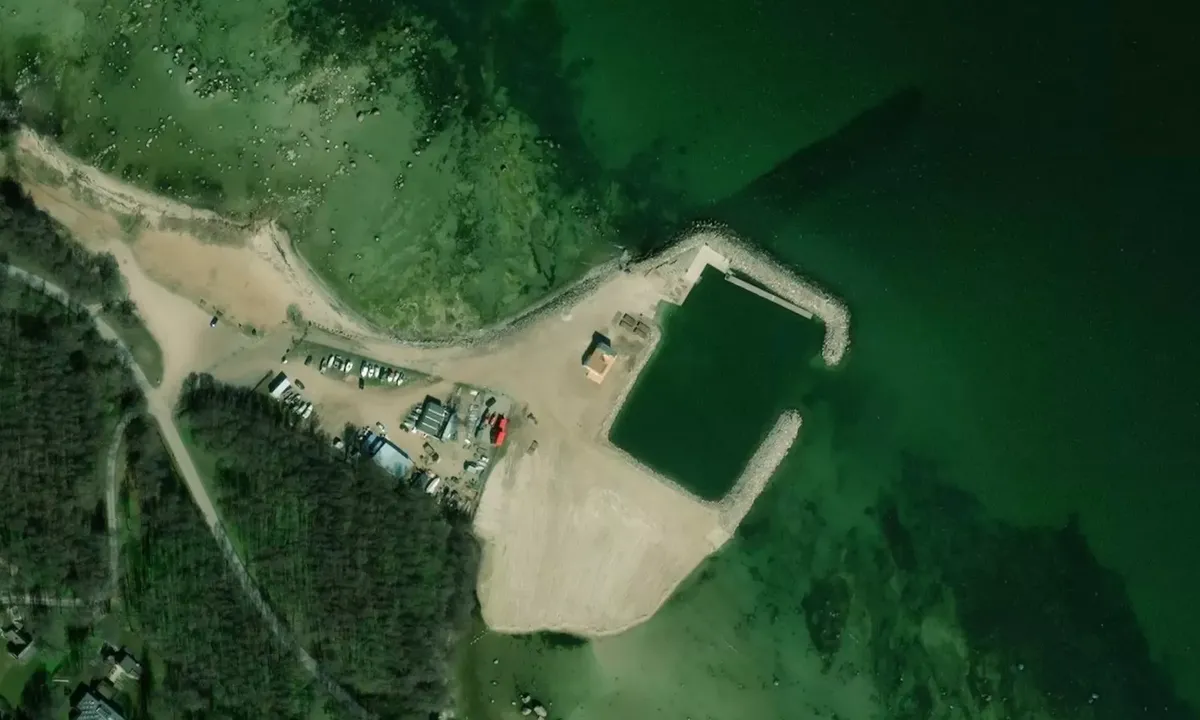 Satelite image of Tilgu Harbor Yacht Club