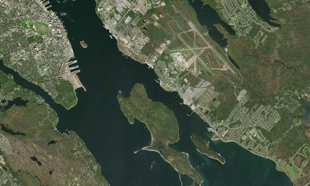 Flyfoto av Timmin's Cove