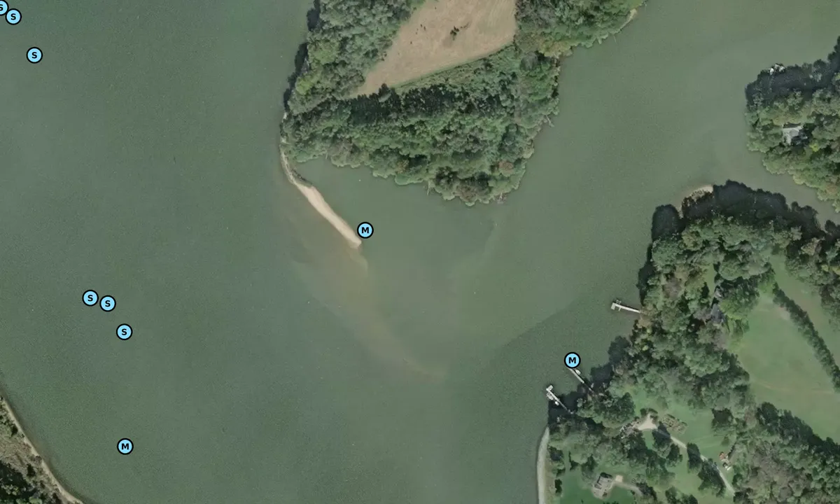 Satelite image of Tims Creek