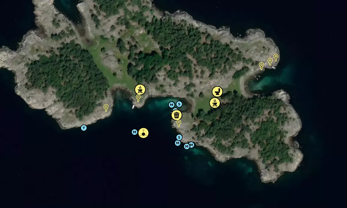 Satelite image of Tingholmen