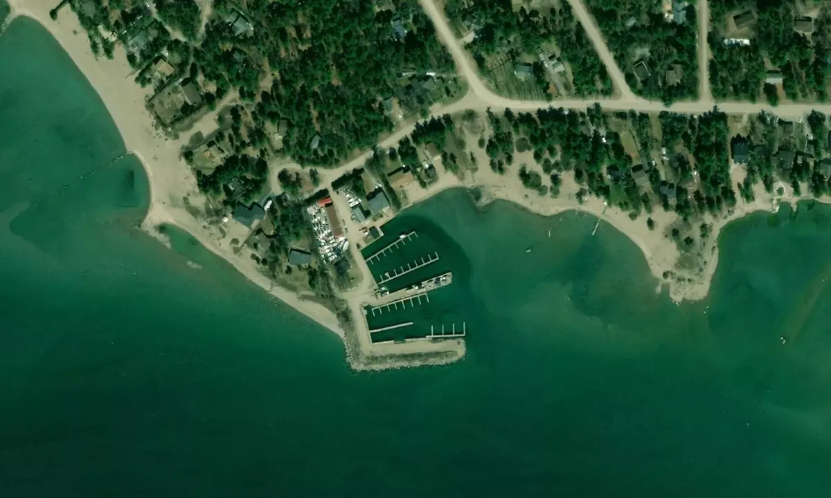 Satelite image of Tiny Cove Marina