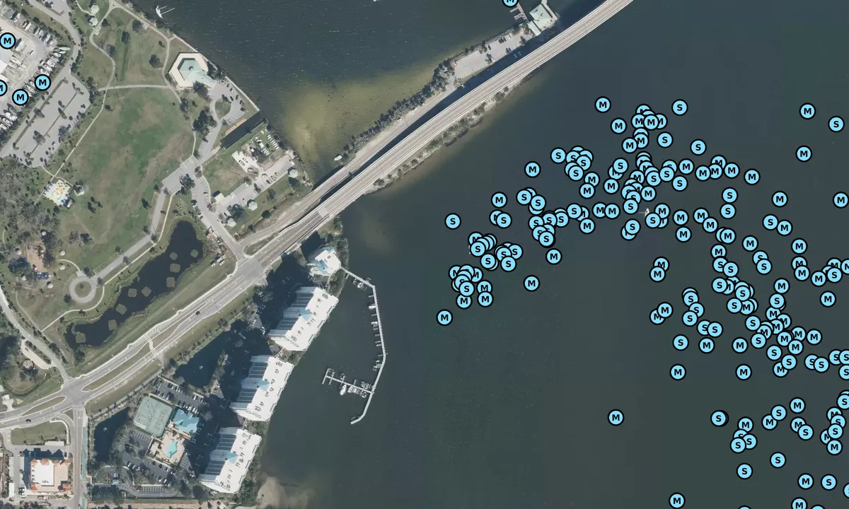 Satelite image of Titusville South - 1