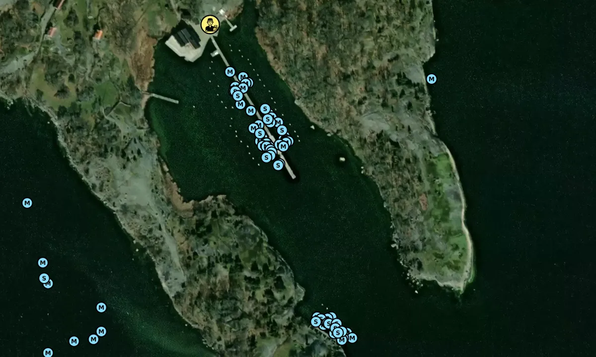 Satelite image of Tjärö - Bräkne-hoby