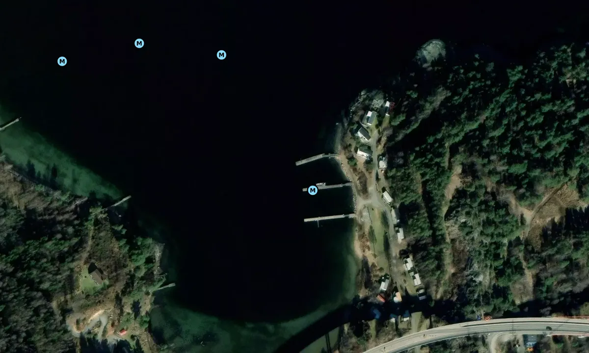 Satelite image of Tjörnbron