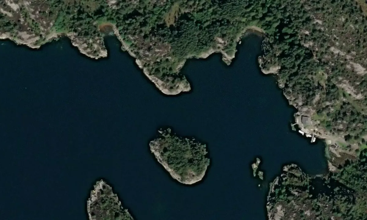 Satelite image of Tobakksholmen