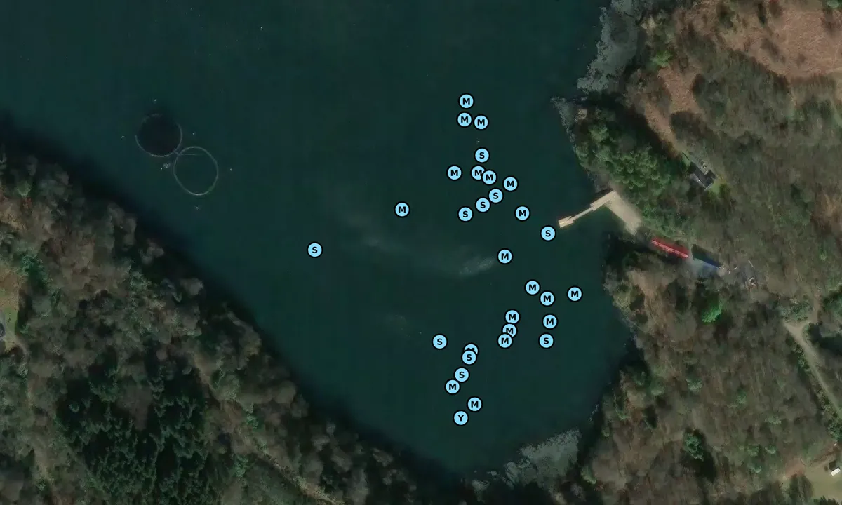 Satelite image of Tobermory Bay South