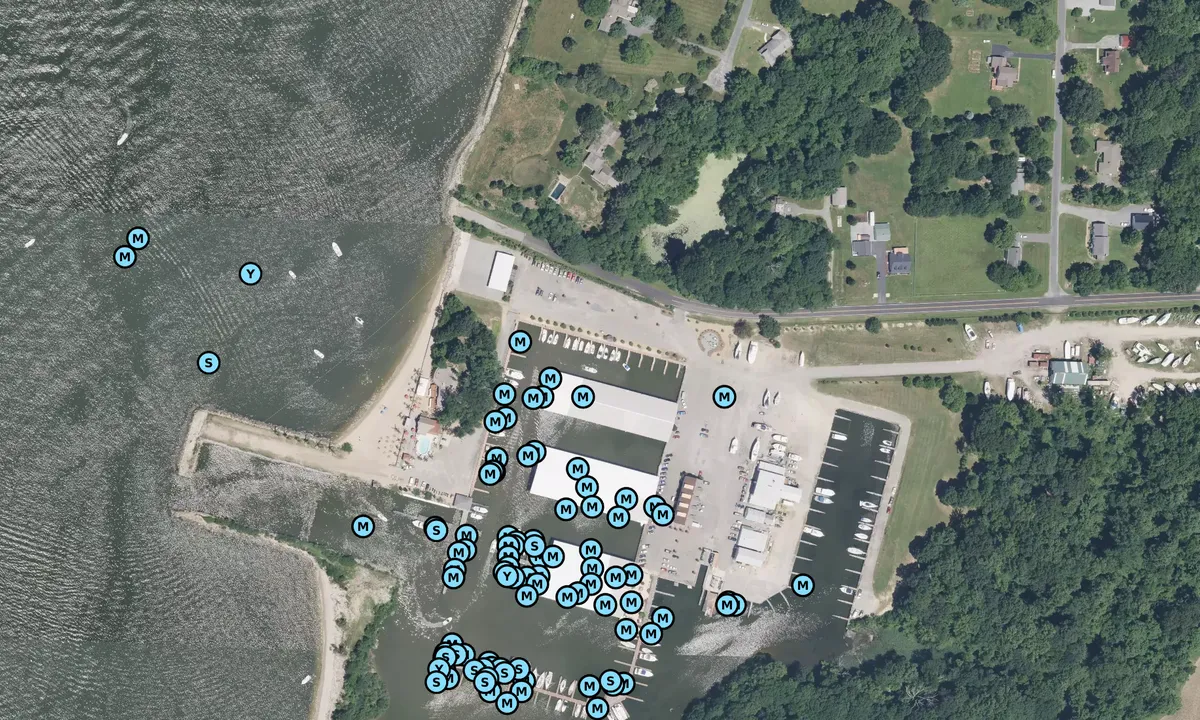 Satelite image of Tolchester Marina, Inc.
