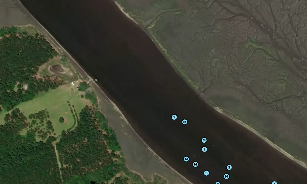 Satelite image of Toogoodoo Creek - 1