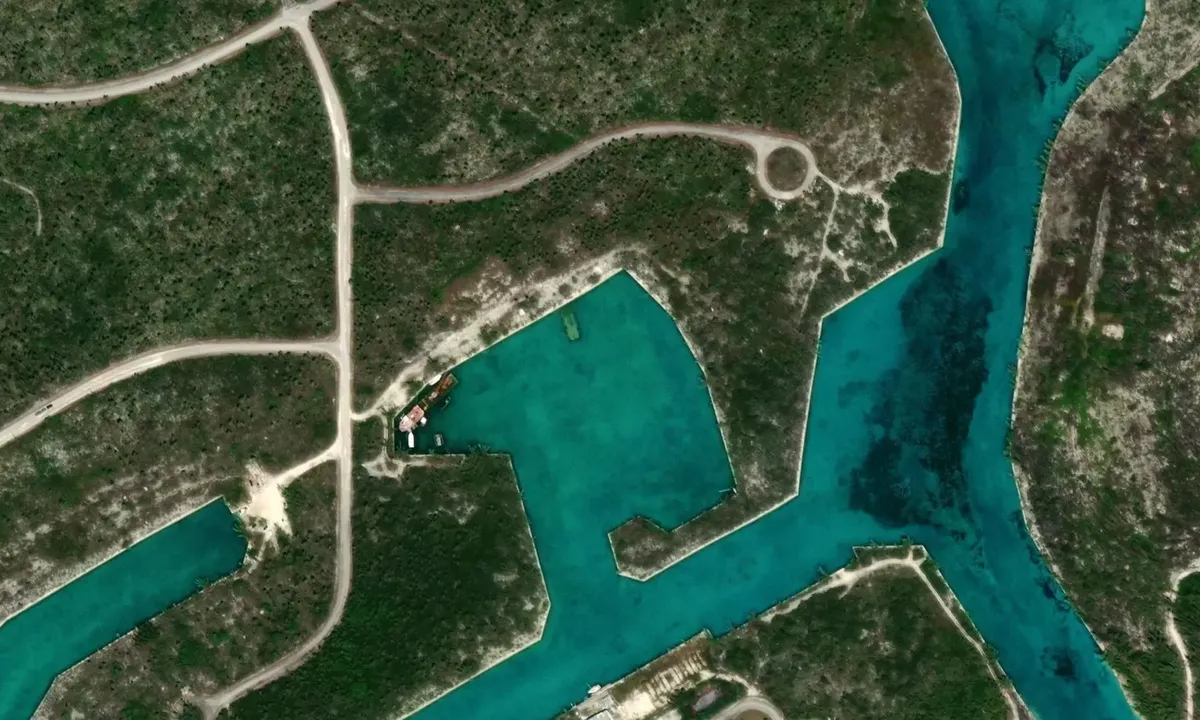 Satelite image of Topgallant Basin