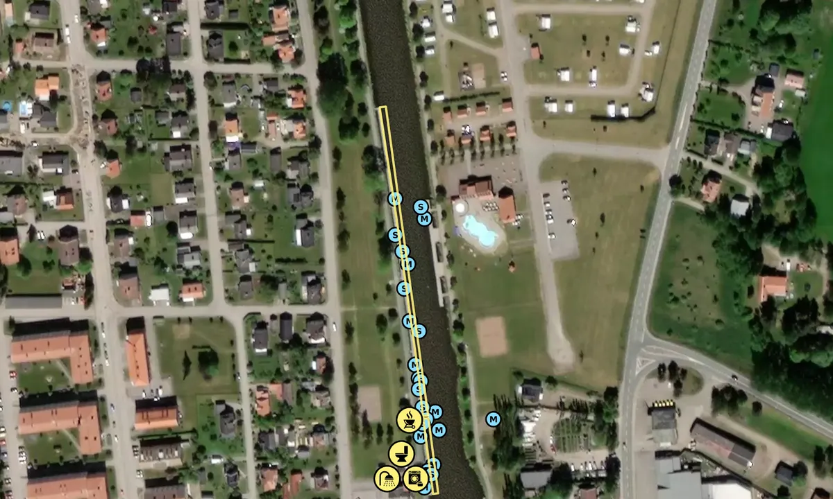 Satelite image of Töreboda