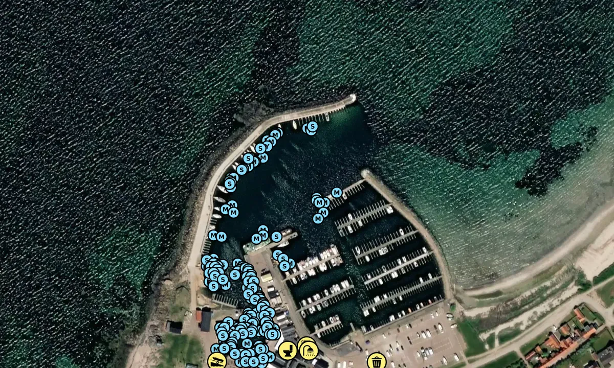 Torekovs Hamn - TBSS: Satelite image of Torekov