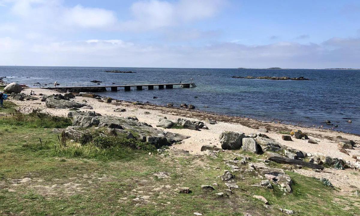 The beach next to Torekov